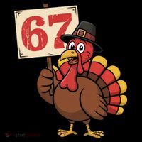 67 Turkey Thanksgiving Meme Funny Sixty Seven Coffee Mug thumb 5