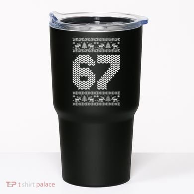 6-7 Ugly Christmas Sweater 67 Meme Design Tumbler