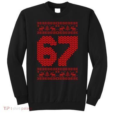 6-7 Ugly Christmas Sweater 67 Meme Funny Sweatshirt