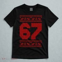 6-7 Ugly Christmas Sweater 67 Meme Funny T-Shirt thumb 5