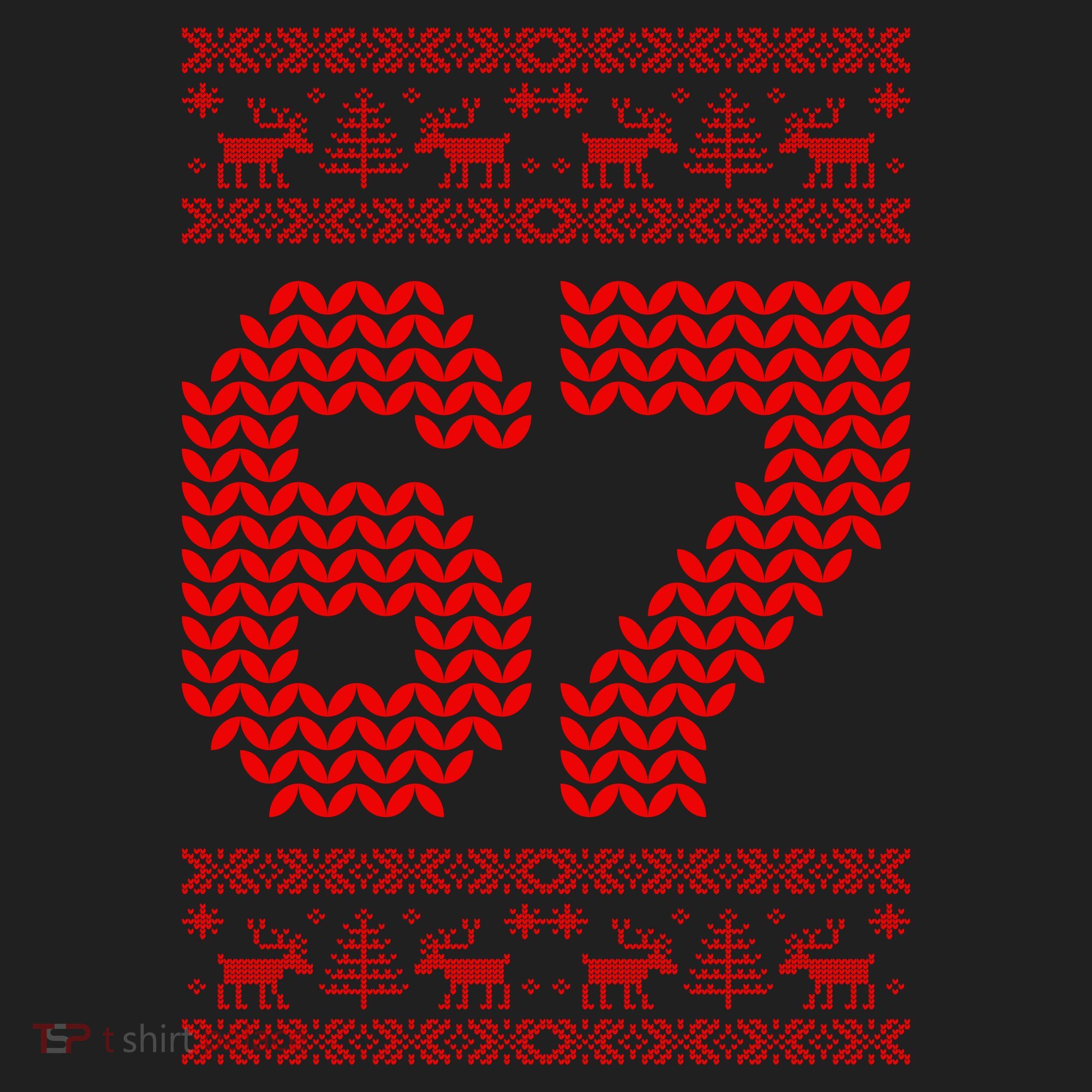 6-7 Ugly Christmas Sweater 67 Meme Funny Beanie