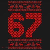 6-7 Ugly Christmas Sweater 67 Meme Funny Women's Hoodie thumb 2