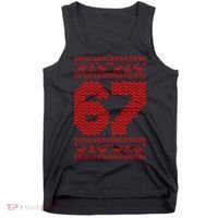 6-7 Ugly Christmas Sweater 67 Meme Funny Tank Top thumb 0