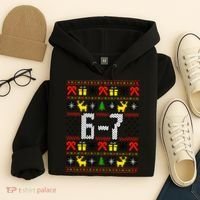 6-7 Ugly Christmas Sweater 67 Meme Funny Xmas Hoodie thumb 4