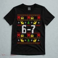 6-7 Ugly Christmas Sweater 67 Meme Funny Xmas T-Shirt thumb 5