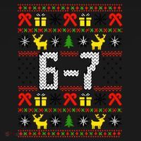 6-7 Ugly Christmas Sweater 67 Meme Funny Xmas Women's Hoodie thumb 2