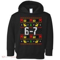 6-7 Ugly Christmas Sweater 67 Meme Funny Xmas Toddler Hoodie thumb 0