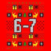 6-7 Ugly Christmas Sweater 67 Meme Funny Xmas Santa Hat thumb 1