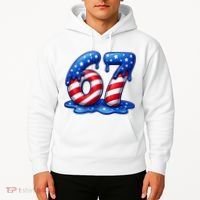67 USA Flag Drip Patriotic 6-7 Meme Hoodie thumb 2