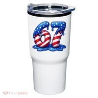 67 USA Flag Drip Patriotic 6-7 Meme Tumbler thumb 0
