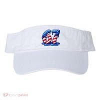 67 USA Flag Drip Patriotic 6-7 Meme Visor thumb 0
