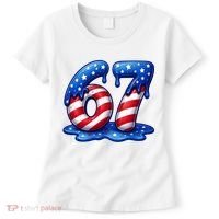 67 USA Flag Drip Patriotic 6-7 Meme Women's T-Shirt thumb 0