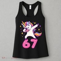 67 Unicorn Six Seven 6-7 Meme Brainrot Women's Tank Top thumb 3