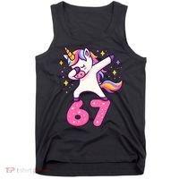 67 Unicorn Six Seven 6-7 Meme Brainrot Tank Top thumb 0
