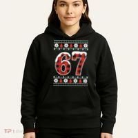 67 Ugly Sweater Christmas Six Seven Meme Hoodie thumb 5