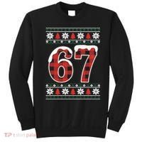 67 Ugly Sweater Christmas Six Seven Meme Sweatshirt thumb 0