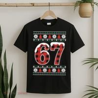 67 Ugly Sweater Christmas Six Seven Meme T-Shirt thumb 2