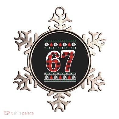 67 Ugly Sweater Christmas Six Seven Meme Ornament