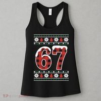 67 Ugly Sweater Christmas Six Seven Meme Women's Tank Top thumb 3