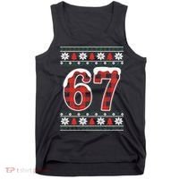 67 Ugly Sweater Christmas Six Seven Meme Tank Top thumb 0