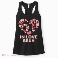 6-7 Valentines Day In Love Bruh 67 Meme Women's Tank Top thumb 0