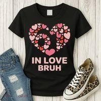 6-7 Valentines Day In Love Bruh 67 Meme Women's T-Shirt thumb 3