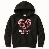 6-7 Valentines Day In Love Bruh 67 Meme Kids Hoodie thumb 0