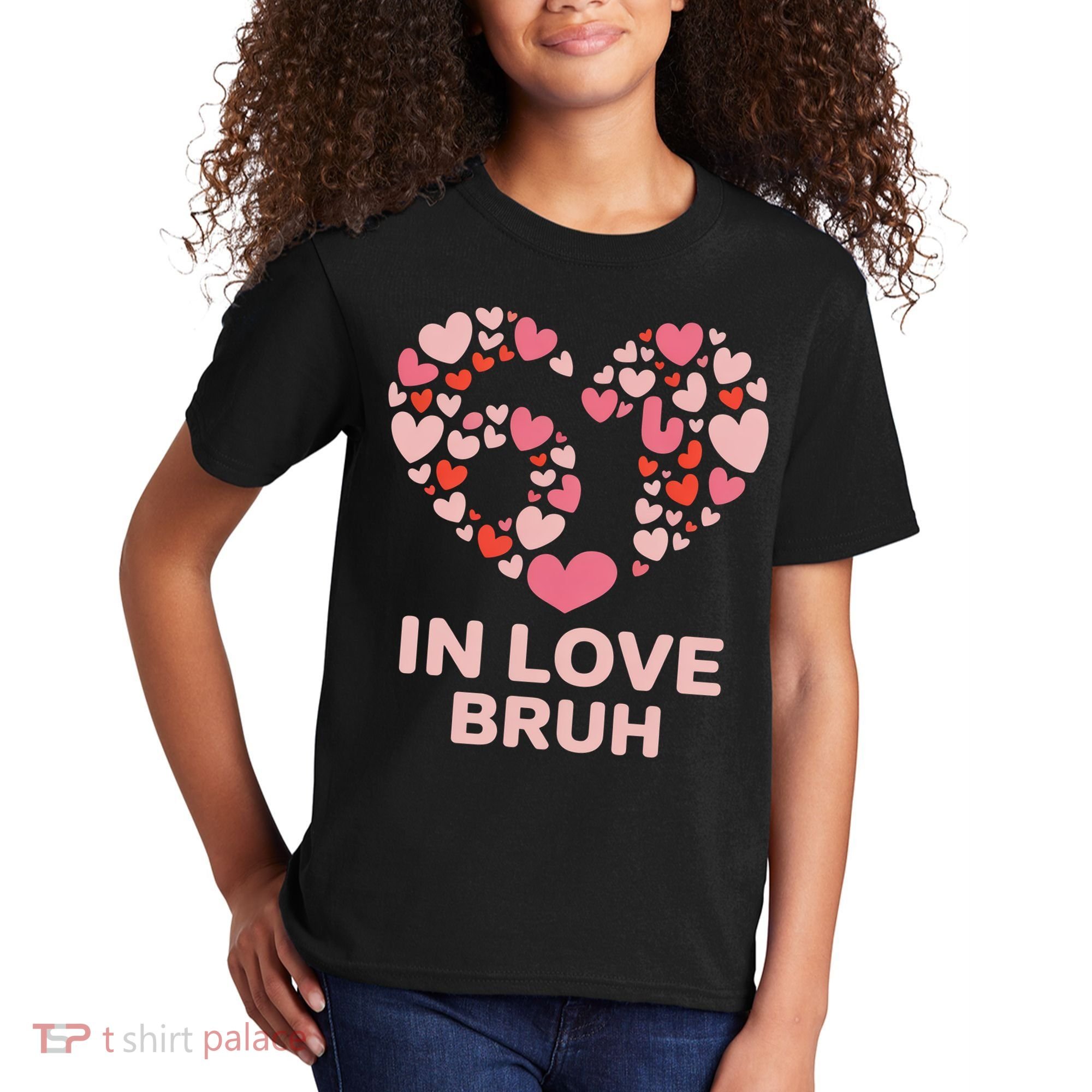 6-7 Valentines Day In Love Bruh 67 Meme Kids T-Shirt