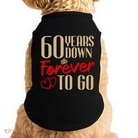 60th Wedding Anniversary Couples Married 60 Years Funny Doggie Tank thumb 0