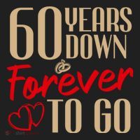 60th Wedding Anniversary Couples Married 60 Years Funny Beanie thumb 2
