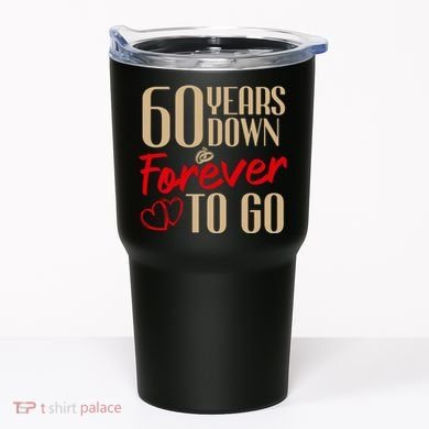 60th Wedding Anniversary Couples Married 60 Years Funny Tumbler