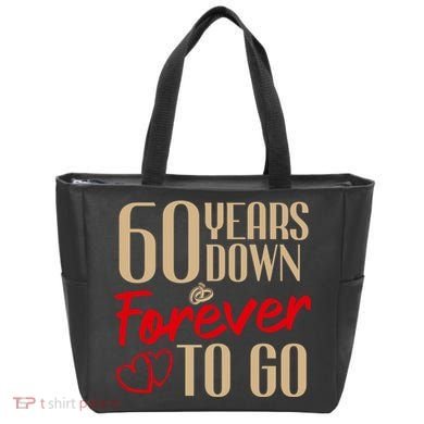 60th Wedding Anniversary Couples Married 60 Years Funny Tote Bag