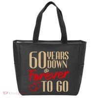 60th Wedding Anniversary Couples Married 60 Years Funny Tote Bag thumb 0