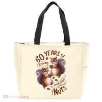 60th Wedding Anniversary Driving Each Other Nuts 60 Years Tote Bag thumb 0