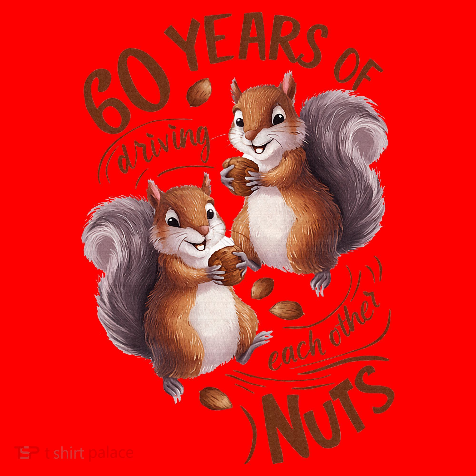 60th Wedding Anniversary Driving Each Other Nuts 60 Years Santa Hat