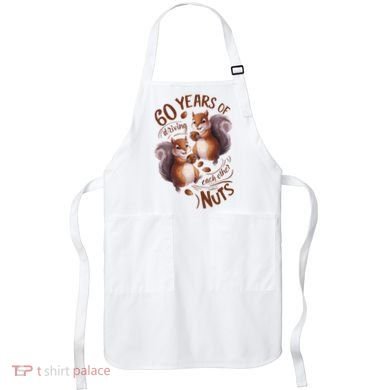 60th Wedding Anniversary Driving Each Other Nuts 60 Years Apron