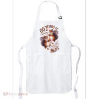 60th Wedding Anniversary Driving Each Other Nuts 60 Years Apron thumb 0