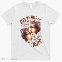 60th Wedding Anniversary Driving Each Other Nuts 60 Years T-Shirt thumb 0