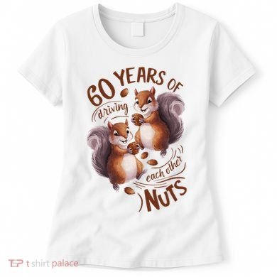 60th Wedding Anniversary Driving Each Other Nuts 60 Years Women's T-Shirt