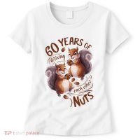 60th Wedding Anniversary Driving Each Other Nuts 60 Years Women's T-Shirt thumb 0