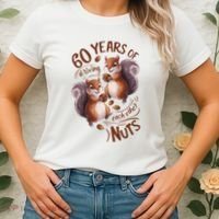 60th Wedding Anniversary Driving Each Other Nuts 60 Years Women's T-Shirt thumb 2