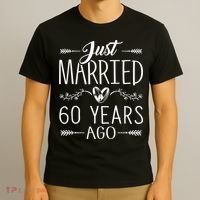 60th Wedding Anniversary - 60 Years Marriage Matching T-Shirt thumb 3