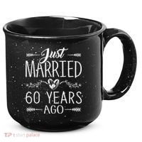60th Wedding Anniversary - 60 Years Marriage Matching 15oz Campfire Ceramic Mug thumb 0