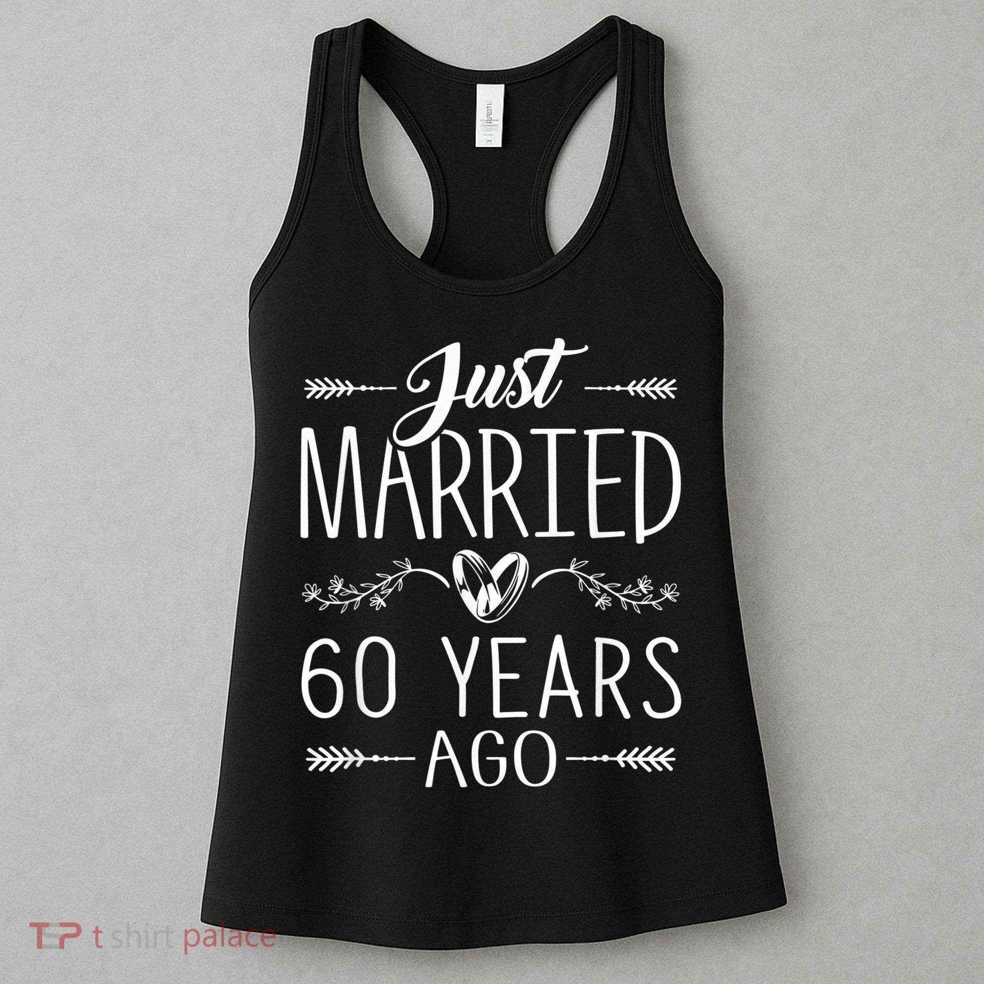 60th Wedding Anniversary - 60 Years Marriage Matching Women's Tank Top