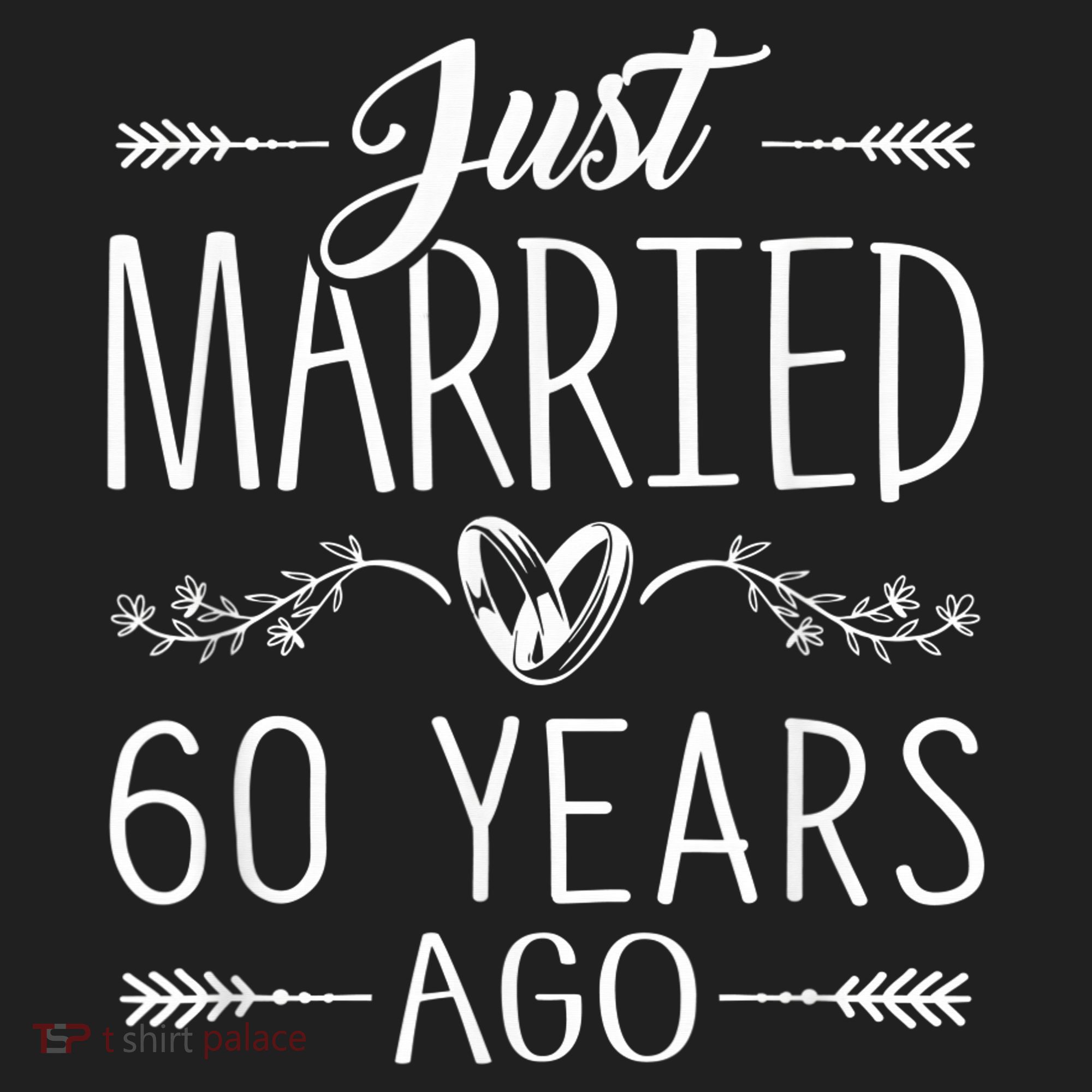 60th Wedding Anniversary - 60 Years Marriage Matching Hat