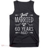 60th Wedding Anniversary - 60 Years Marriage Matching Tank Top thumb 0