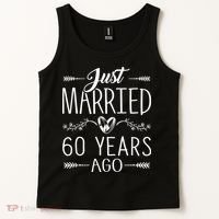 60th Wedding Anniversary - 60 Years Marriage Matching Tank Top thumb 2