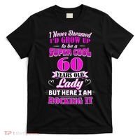 60 Year Old Lady Funny 60th Birthday Rockin' Since T-Shirt thumb 0