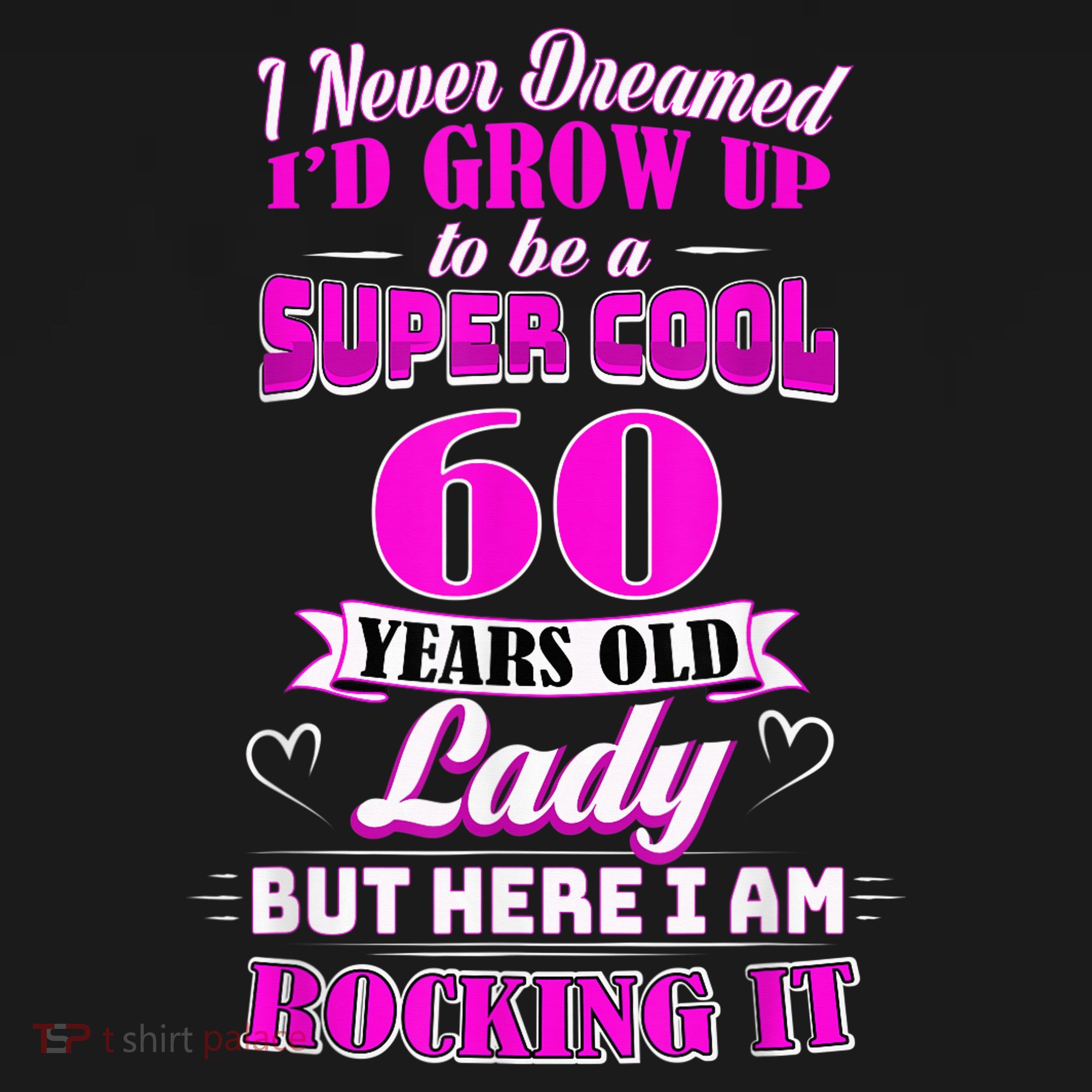 60 Year Old Lady Funny 60th Birthday Rockin' Since Women's Hoodie