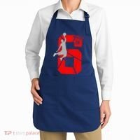 6 Year Old 6th Basketball Birthday Partytheme Apron thumb 2
